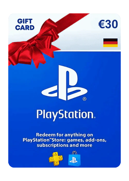 PlayStation Store 30 EUR Gift Card (Germany) - Digital Code for PSN
