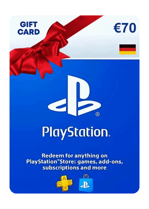 PlayStation Store 70 EUR Gift Card (Germany) - Digital Code for PSN