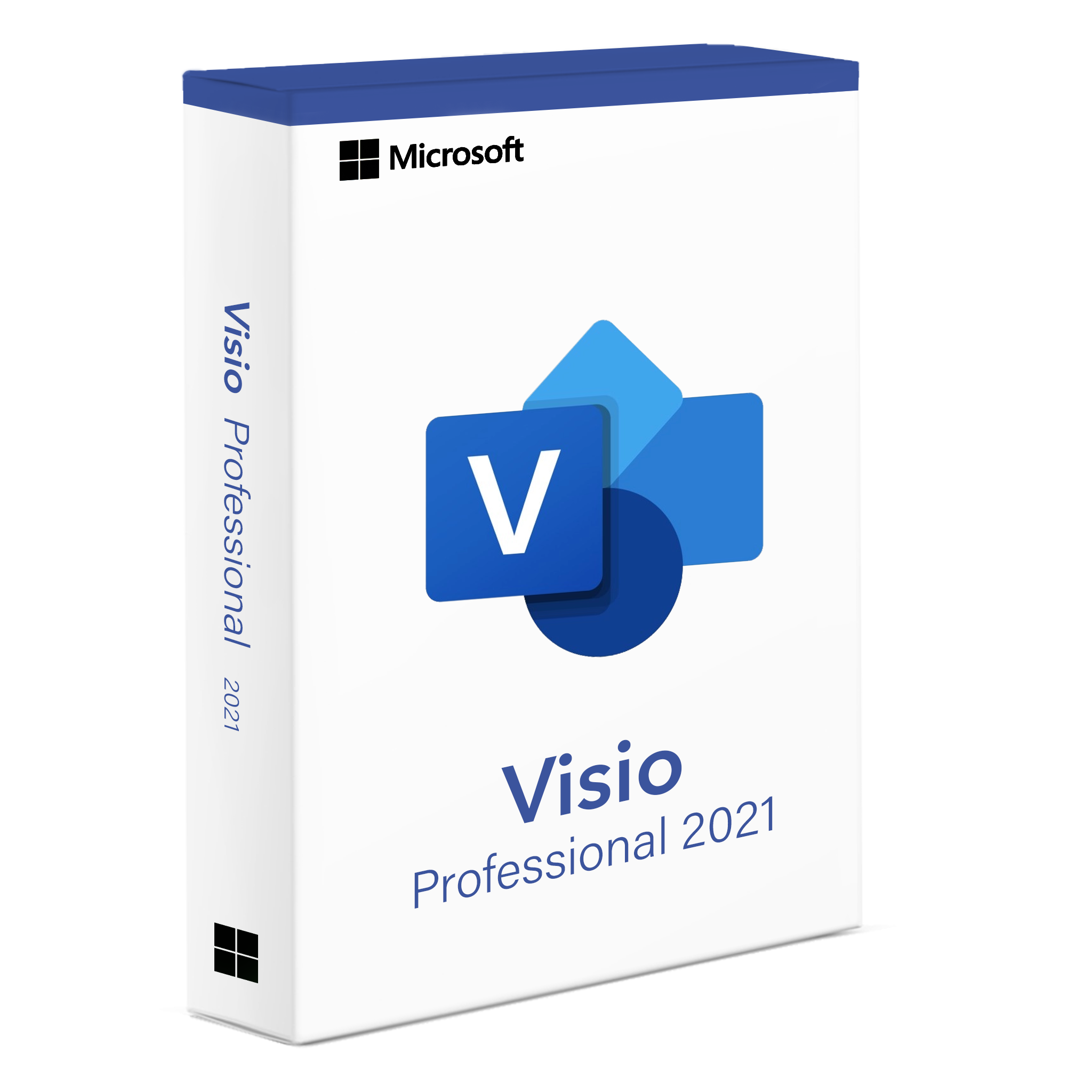 Visio 2021 Professional Software for Advanced Diagramming and Design